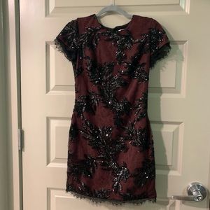 Dress the population cocktail dress